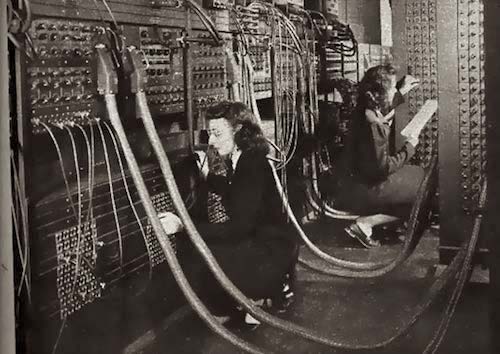 ENIAC programmers at work